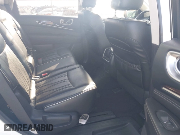 2017 Infiniti QX60 with VIN 5N1DL0MM2HC550358, listed as a IAAI auction lot 41664787 with 133,024 mi miles and . Bid and sale history available at DreamBid. Image 8.