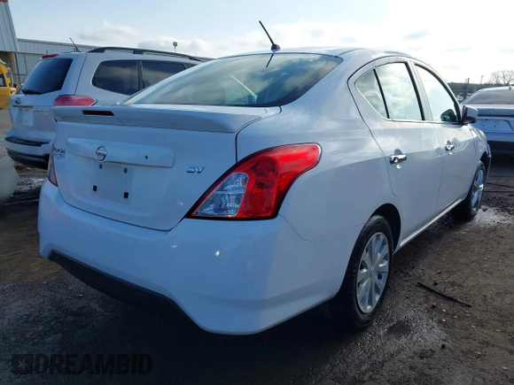2018 Nissan Versa SV with VIN 3N1CN7AP7JL827214, listed as a IAAI auction lot 41913530 with 94,173 mi miles. Bid and sale history available at carsss.com. Image 4.