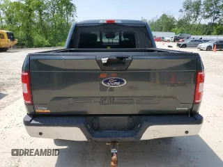 2018 Ford F-150 XL with VIN 1FTEW1EG2JKE12684, listed as a Copart auction lot 60496905 with 137,525 mi miles and Clean title. Bid and sale history available at DreamBid. Image 6.