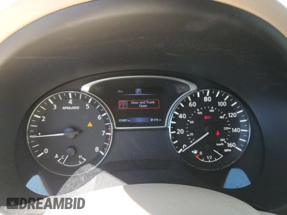 2017 Nissan Altima S with VIN 1N4AL3AP8HN311754, listed as a Copart auction lot 53096025 with 105,887 mi miles and Salvage Title. Bid and sale history available at DreamBid. Image 9.
