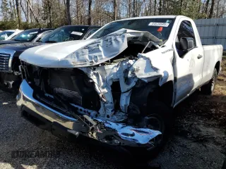 2022 Chevrolet Silverado 1500 Work Truck with VIN 3GCNWAEK9NG131158, listed as a Copart auction lot 44638505 with Not Provided miles and Salvage Title. Bid and sale history available at DreamBid. Image 1.