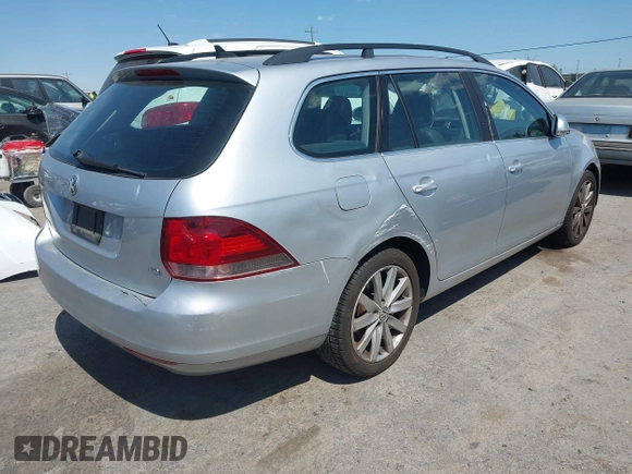 2013 Volkswagen Jetta TDI w/Sunroof & Nav with VIN 3VWPL7AJ0DM627920, listed as a IAAI auction lot 42629396 with 138,741 mi miles and . Bid and sale history available at DreamBid. Image 4.