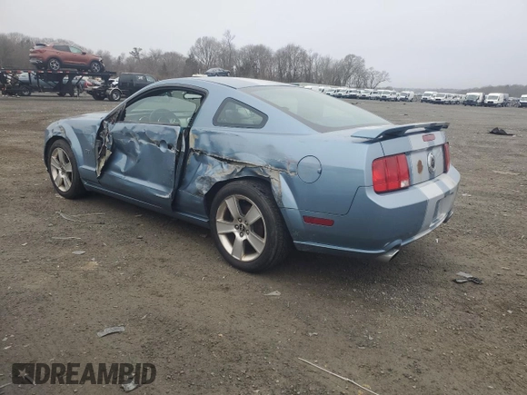 2007 Ford Mustang GT Deluxe with VIN 1ZVFT82H175224617, listed as a Copart auction lot 50630765 with 162,197 mi miles and Clean Title. Bid and sale history available at carsss.com. Image 2.