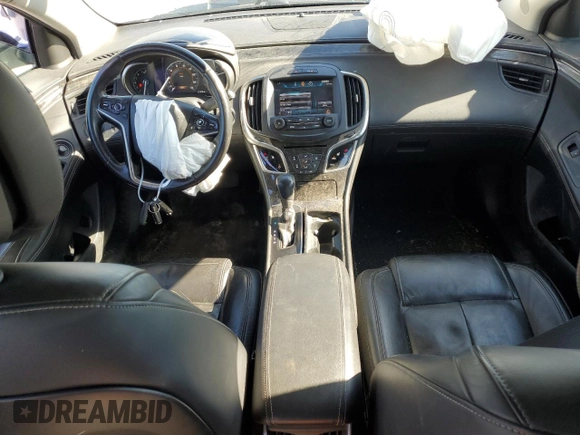 2014 Buick LaCrosse Leather with VIN 1G4GC5G37EF291003, listed as a Copart auction lot 76665934 with 217,036 mi miles and Salvage title. Bid and sale history available at DreamBid. Image 8.