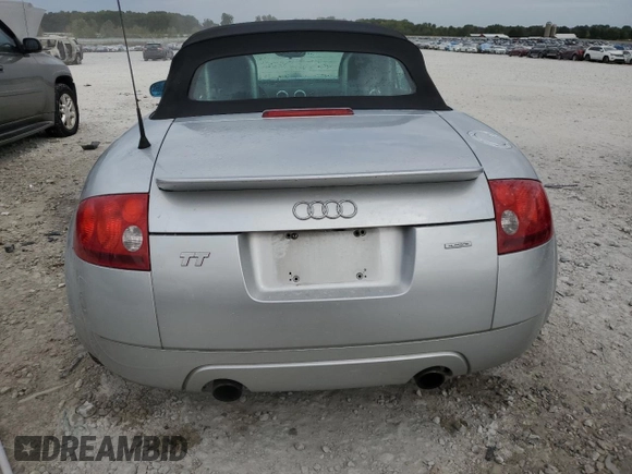2001 Audi TT with VIN TRUUT28N811039831, listed as a Copart auction lot 72315664 with 109,188 mi miles and Clean Title. Bid and sale history available at carsss.com. Image 6.