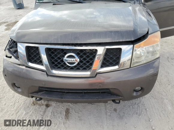 2015 Nissan Armada Platinum z VIN 5N1BA0NF2FN623534, wystawiony jako Copart lot #43910765 z przebiegiem 110 270 mil mil oraz Szkoda całkowita • Salvage title. Historia ofert i sprzedaży dostępna na DreamBid. Obrazek 13.