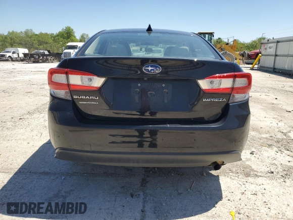 2022 Subaru Impreza Premium with VIN 4S3GKAD65N3605828, listed as a Copart auction lot 56519035 with 28,228 mi miles and Salvage title. Bid and sale history available at DreamBid. Image 6.