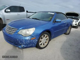 2008 Chrysler Sebring Limited with VIN 1C3LC65M18N185438, listed as a Copart auction lot 76311674 with 0 mi miles and Non Repairable. Bid and sale history available at carsss.com. Image 1.