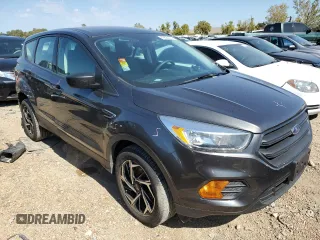 2017 Ford Escape S with VIN 1FMCU0F79HUE54348, listed as a Copart auction lot 69583053 with 95,131 mi miles and Salvage Title. Bid and sale history available at carsss.com. Image 4.