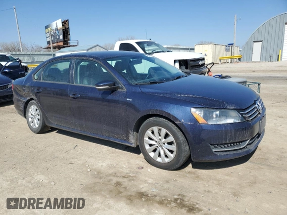 2015 Volkswagen Passat Limited Edition Edition с VIN 1VWAT7A30FC100424, выставлен на аукционе Copart как лот 46846135 с пробегом 166 780 миль миль и Списание • Salvage title. История ставок и продаж доступна на DreamBid. Изображение 4.