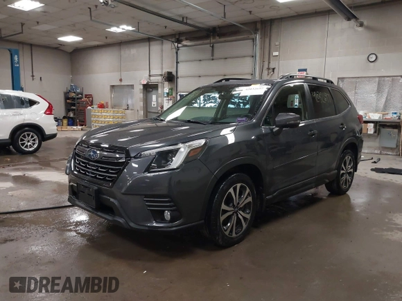 2023 Subaru Forester Limited z VIN JF2SKAPCXPH462037, wystawiony jako IAAI lot #42032697 z przebiegiem 58 390 mil mil oraz . Historia ofert i sprzedaży dostępna na DreamBid. Obrazek 2.