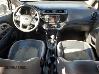 2017 Kia Rio LX with VIN KNADM4A3XH6063540, listed as a Copart auction lot 75802384 with 123,193 mi miles and Salvage Title. Bid and sale history available at carsss.com. Image 8.