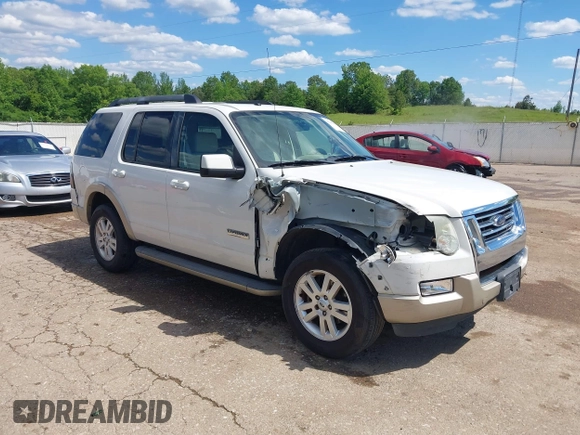 2008 Ford Explorer Eddie Bauer with VIN 1FMEU64E98UB10886, listed as a IAAI auction lot 42183998 with 182,735 mi miles and . Bid and sale history available at DreamBid. Image 1.