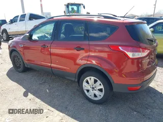 2015 Ford Escape S with VIN 1FMCU0F74FUA26457, listed as a IAAI auction lot 41992299 with 216,519 mi miles. Bid and sale history available at carsss.com. Image 3.