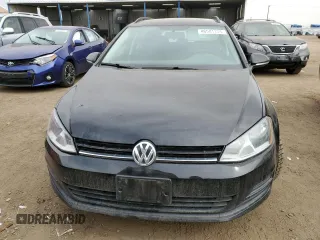 2017 Volkswagen Golf SportWagen S with VIN 3VWC17AU4HM510099, listed as a Copart auction lot 46581174 with 46,344 mi miles. Bid and sale history available at carsss.com. Image 5.