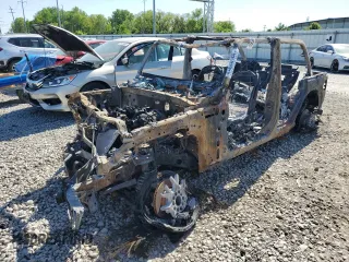 2018 Jeep Wrangler Unlimited Sahara z VIN 1C4HJXEN5JW189708, wystawiony jako Copart lot #55966265 z przebiegiem Nie podano mil oraz Nie do naprawy • Non repairable. Historia ofert i sprzedaży dostępna na DreamBid. Obrazek 1.
