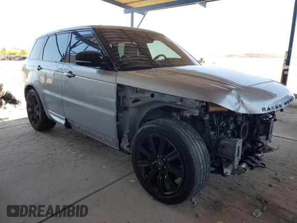 2021 Land Rover Range Rover Sport HST with VIN SALWS2RU1MA783957, listed as a Copart auction lot 54576875 with 25,145 mi miles and Salvage title. Bid and sale history available at DreamBid. Image 4.