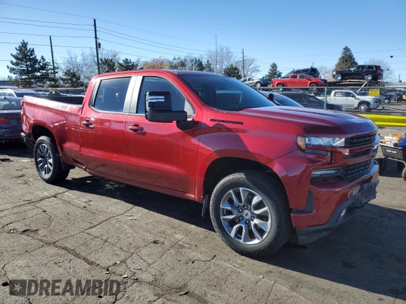2021 Chevrolet Silverado 1500 RST with VIN 1GCUYEEL4MZ276077, listed as a Copart auction lot 87184614 with 339,919 mi miles and Salvage Title. Bid and sale history available at carsss.com. Image 4.
