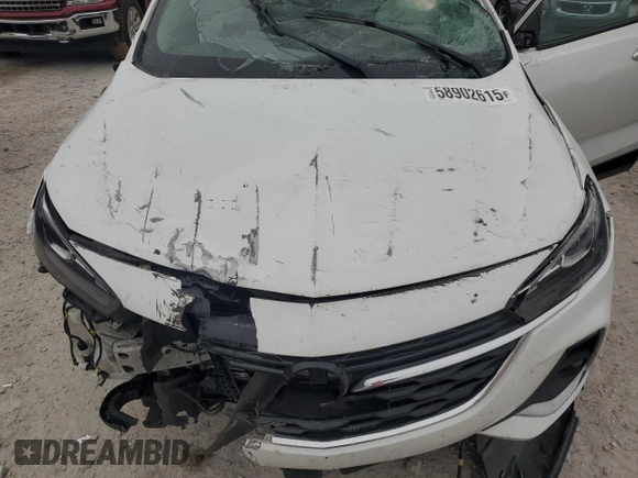 2021 Buick Encore GX Essence с VIN KL4MMFSL6MB082756, выставлен на аукционе Copart как лот 58902615 с пробегом Не указан миль и На запчасти • Non repairable. История ставок и продаж доступна на DreamBid. Изображение 12.