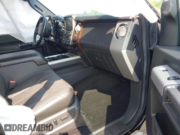 2016 Ford F-250 Lariat with VIN 1FT7W2B65GEB10257, listed as a IAAI auction lot 42662205 with 45,801 mi miles and . Bid and sale history available at DreamBid. Image 5.