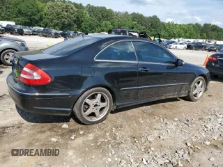 2004 Mercedes-Benz CLK 500 with VIN WDBTJ75J94F071171, listed as a Copart auction lot 60000435 with 204,585 mi miles and Clean title. Bid and sale history available at DreamBid. Image 3.