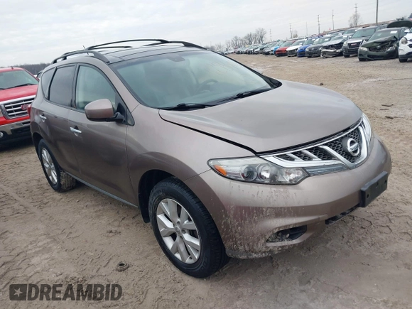 2013 Nissan Murano SL z VIN JN8AZ1MU7DW203584, wystawiony jako IAAI lot #41245405 z przebiegiem Nie podano mil oraz . Historia ofert i sprzedaży dostępna na DreamBid. Obrazek 1.