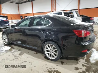 2011 Lexus IS 350 with VIN JTHCE5C22B5000532, listed as a Copart auction lot 46099055 with 201,651 mi miles and Salvage title. Bid and sale history available at DreamBid. Image 2.