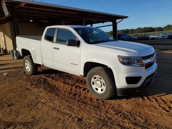 2020 Chevrolet Colorado 2WD Work Truck with VIN 1GCHSBEA2L1237906, listed as a Copart auction lot 80950404 with 36,630 mi miles and Salvage Title. Bid and sale history available at carsss.com. Image 4.