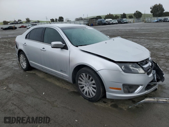 2011 Ford Fusion Hybrid with VIN 3FADP0L30BR135507, listed as a Copart auction lot 45727755 with 158,843 mi miles and Salvage title. Bid and sale history available at DreamBid. Image 4.
