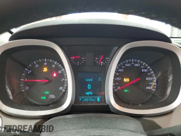 2012 Chevrolet Equinox LT w/2LT with VIN 2GNFLNEK6C6115746, listed as a Copart auction lot 49591495 with 180,678 mi miles and Salvage Title. Bid and sale history available at carsss.com. Image 9.