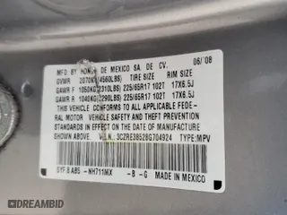 2008 Honda CR-V EX with VIN 3CZRE38528G704924, listed as a Copart auction lot 46612805 with 177,455 mi miles and Salvage Title. Bid and sale history available at carsss.com. Image 13.