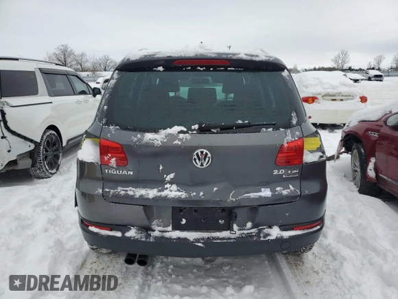 2013 Volkswagen Tiguan S with VIN WVGJV3AX2DW617899, listed as a Copart auction lot 45664075 with 172,380 mi miles and Clean title. Bid and sale history available at DreamBid. Image 6.