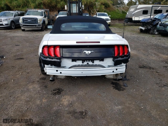 2023 Ford Mustang EcoBoost with VIN 1FATP8UH5P5107992, listed as a Copart auction lot 46709505 with 37,649 mi miles and Clean Title. Bid and sale history available at carsss.com. Image 6.
