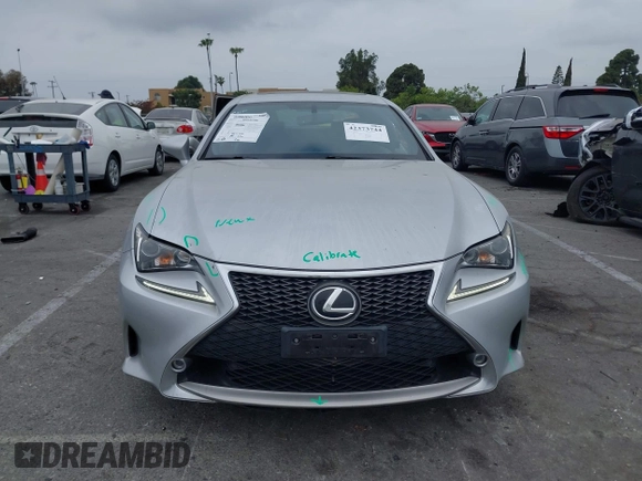 2016 Lexus RC 350 F Sport z VIN JTHHE5BC8G5012451, wystawiony jako IAAI lot #42373744 z przebiegiem 98 886 mil mil oraz . Historia ofert i sprzedaży dostępna na DreamBid. Obrazek 12.