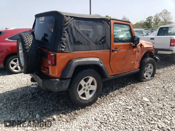 2010 Jeep Wrangler Rubicon with VIN 1J4BA6D1XAL229551, listed as a Copart auction lot 70535964 with 96,012 mi miles and Non repairable. Bid and sale history available at DreamBid. Image 3.