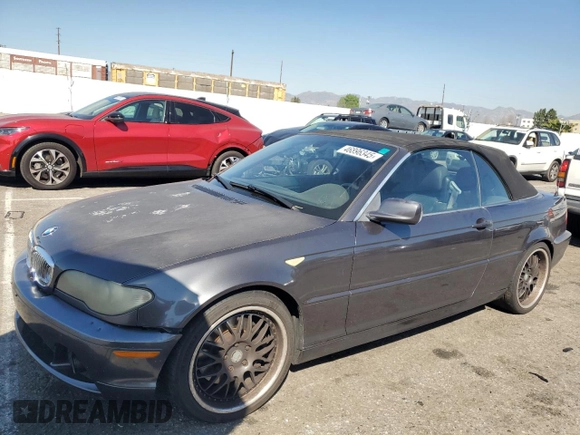 2006 BMW 3 Series 330Ci with VIN WBABW53426PL54764, listed as a Copart auction lot 46896345 with 151,852 mi miles and Clean Title. Bid and sale history available at carsss.com. Image 1.