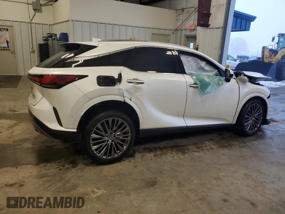 2024 Lexus RX with VIN JTJCJMGA9R2015210, listed as a Copart auction lot 86268164 with Not Provided miles and Salvage Title. Bid and sale history available at carsss.com. Image 3.