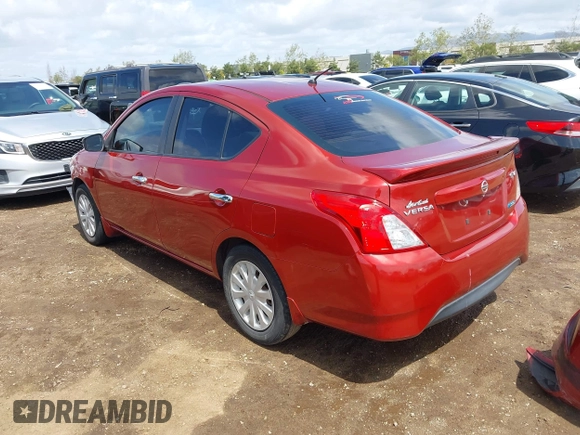 2016 Nissan Versa S Plus with VIN 3N1CN7AP3GL821046, listed as a IAAI auction lot 41916736 with 103,584 mi miles. Bid and sale history available at carsss.com. Image 3.