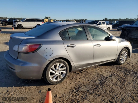 2012 Mazda Mazda3 i Touring with VIN JM1BL1VF9C1514706, listed as a Copart auction lot 88544095 with 149,686 mi miles and Salvage Title. Bid and sale history available at carsss.com. Image 3.