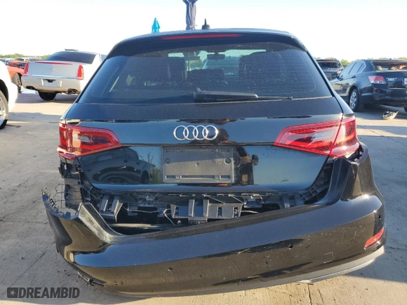 2016 Audi A3 e-tron Premium with VIN WAUUPBFF7GA080726, listed as a Copart auction lot 48844284 with 113,718 mi miles. Bid and sale history available at carsss.com. Image 6.