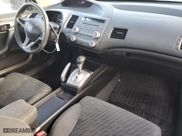 2010 Honda Civic Cpe LX with VIN 2HGFG1B69AH001093, listed as a Copart auction lot 85871954 with 291,503 mi miles and Salvage Title. Bid and sale history available at carsss.com. Image 8.