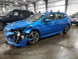 2020 Subaru Impreza Special Sports с VIN 4S3GTAJ67L1722384, выставлен на аукционе Copart как лот 82853834 с пробегом 82 206 миль миль и Списание • Salvage title. История ставок и продаж доступна на DreamBid. Изображение 1.