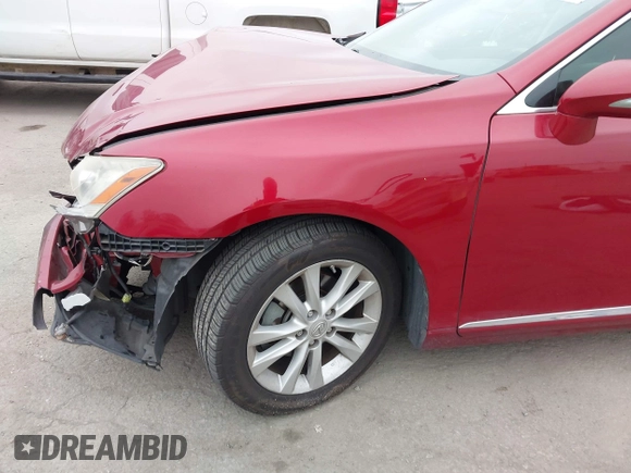 2012 Lexus ES with VIN JTHBK1EG5C2506624, listed as a IAAI auction lot 42038822 with 98,326 mi miles. Bid and sale history available at carsss.com. Image 19.