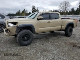 2017 Toyota Tacoma SR5 with VIN 3TMDZ5BN7HM025919, listed as a Copart auction lot 50842115 with 113,924 mi miles and Salvage Title. Bid and sale history available at carsss.com. Image 1.