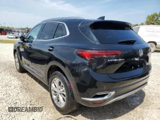 2022 Buick Envision Preferred with VIN LRBAZLR40ND129002, listed as a Copart auction lot 49166334 with 34,546 mi miles and Salvage Title. Bid and sale history available at carsss.com. Image 2.