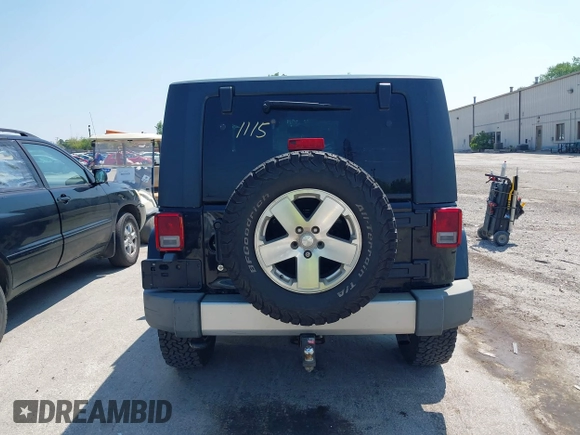 2009 Jeep Wrangler Sahara with VIN 1J4FA541X9L763737, listed as a IAAI auction lot 42721115 with 166,663 mi miles and . Bid and sale history available at DreamBid. Image 16.