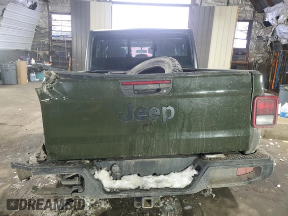 2022 Jeep Gladiator Willys z VIN 1C6HJTAG1NL128872, wystawiony jako Copart lot #43228905 z przebiegiem 33 410 mil mil oraz Szkoda całkowita • Salvage title. Historia ofert i sprzedaży dostępna na DreamBid. Obrazek 6.