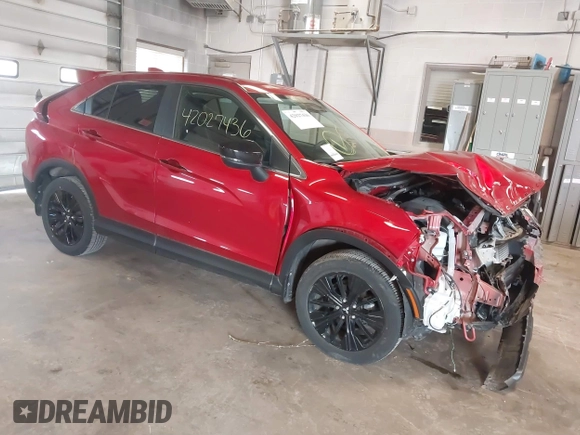 2022 Mitsubishi Eclipse Cross LE with VIN JA4ATVAA3NZ042272, listed as a IAAI auction lot 42027436 with 14,418 mi miles and . Bid and sale history available at DreamBid. Image 1.