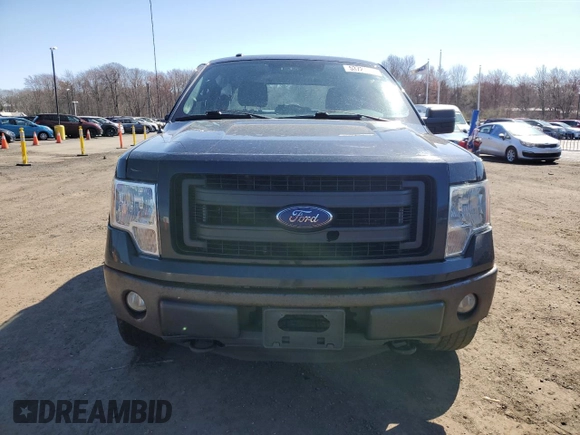 2014 Ford F-150 XL with VIN 1FTFX1EF1EFA81359, listed as a Copart auction lot 53727195 with 199,059 mi miles and Salvage Title. Bid and sale history available at DreamBid. Image 5.