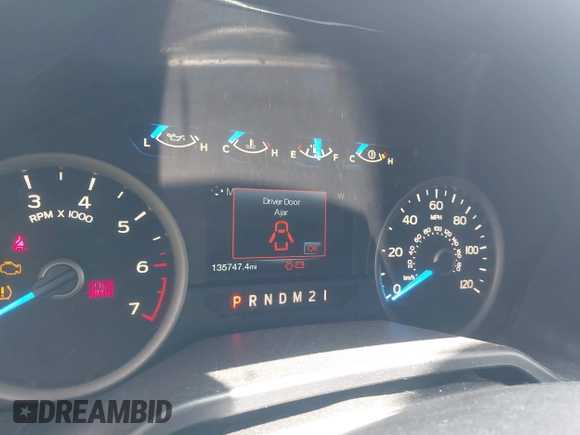2016 Ford F-150 XLT with VIN 1FTFX1EG6GFD11523, listed as a IAAI auction lot 42374875 with 135,747 mi miles and . Bid and sale history available at DreamBid. Image 7.